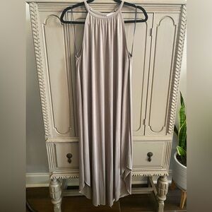 Double Zero halter midi dress